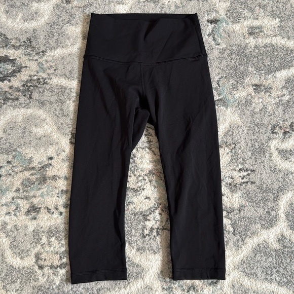 Lululemon Wunder Under Cropped Leggings 17” - Picture 1 of 8